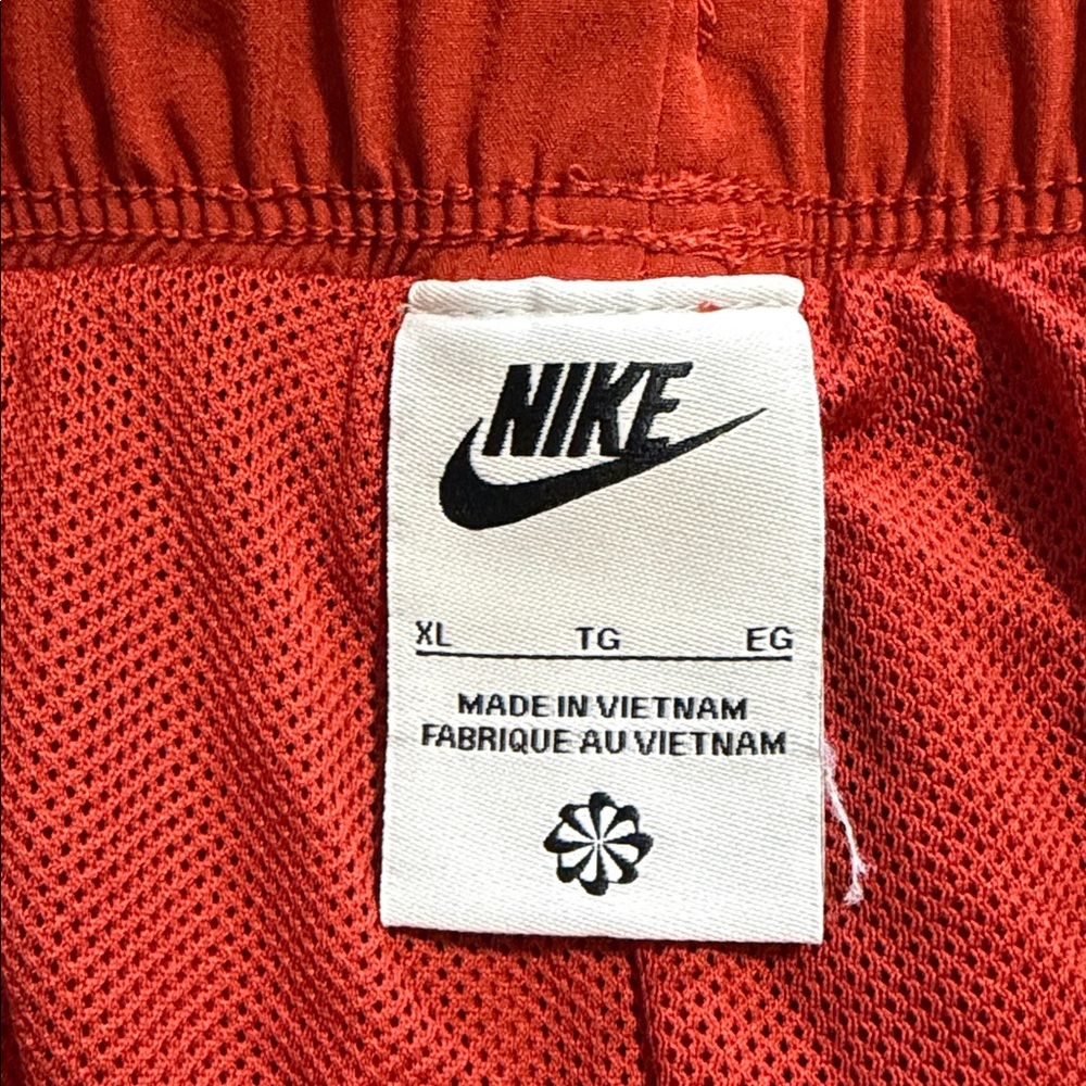 Nike burnt orange Drawstring Athletic Shorts - Picture 7 of 9
